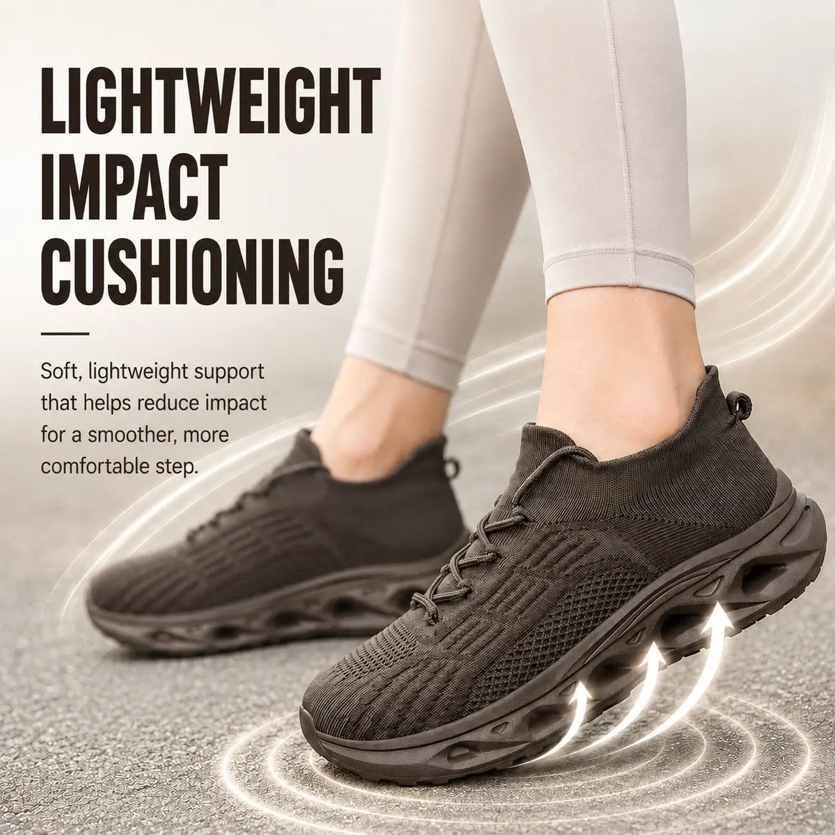 Walking sneakers wide toe box orthopedic flexible sole lace-up, available in 6 colours