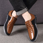 Men's Orthopedic Leather Shoes | Supportive, Durable