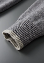 Men's Merino Wool Lounge Tracksuit | Zip Up, Two Tone