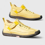 Women supportive comfort sneakers structured cushioned silhouette
