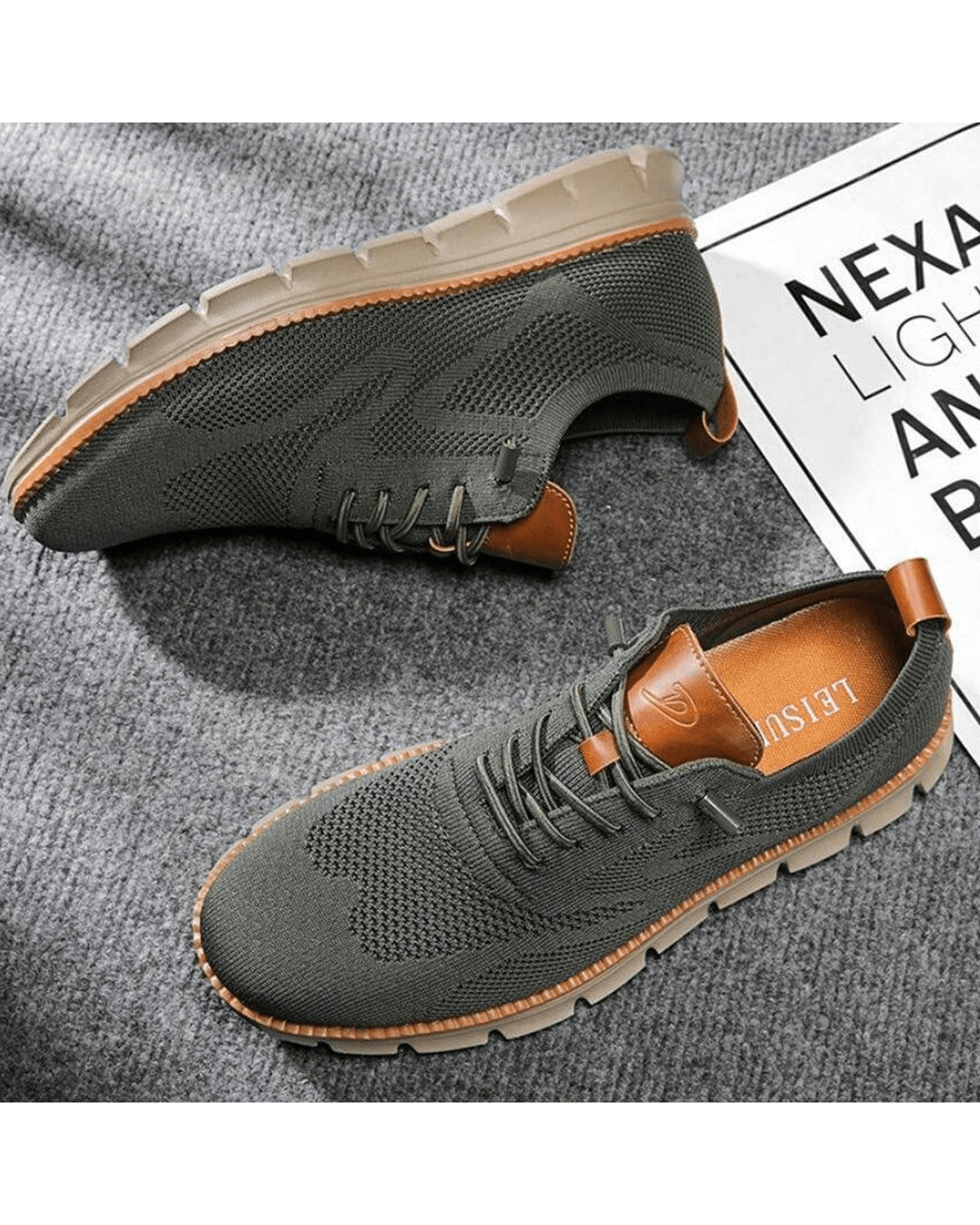 Men mesh sneakers lightweight breathable casual everyday