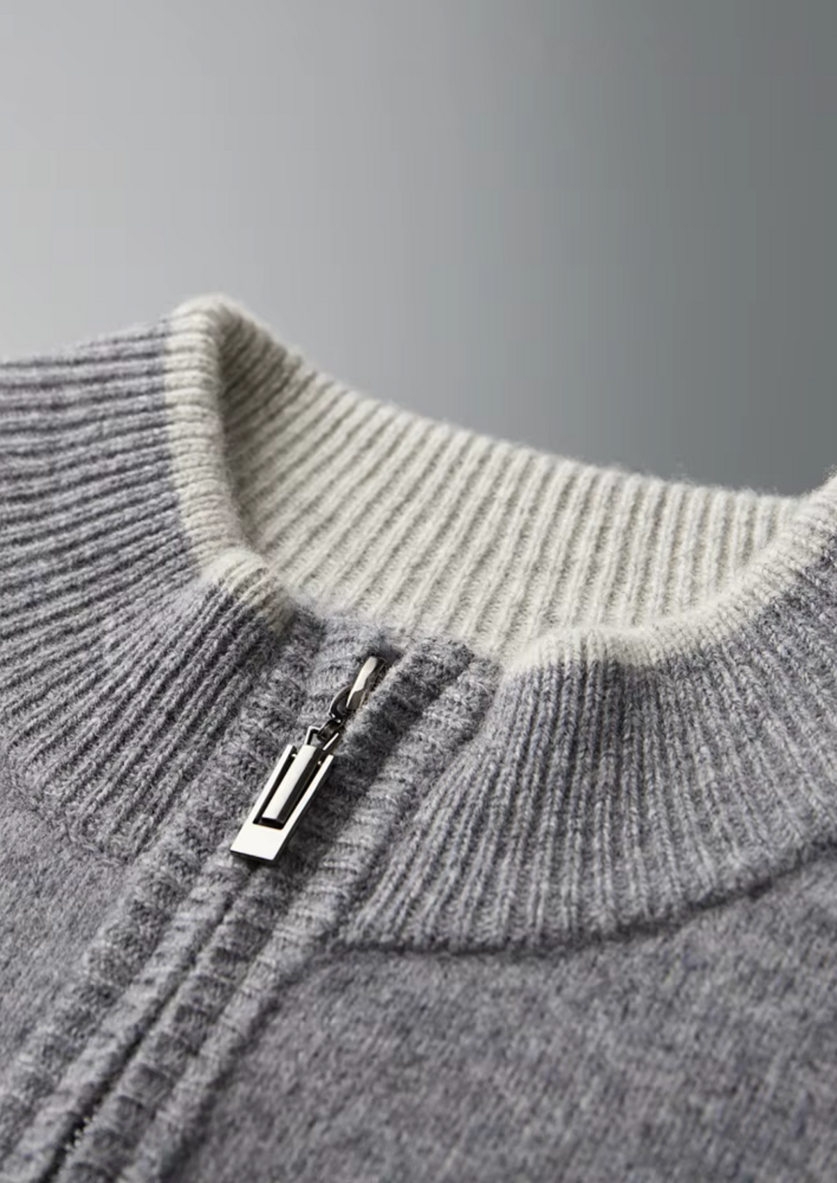 Men's Merino Wool Lounge Tracksuit | Zip Up, Two Tone