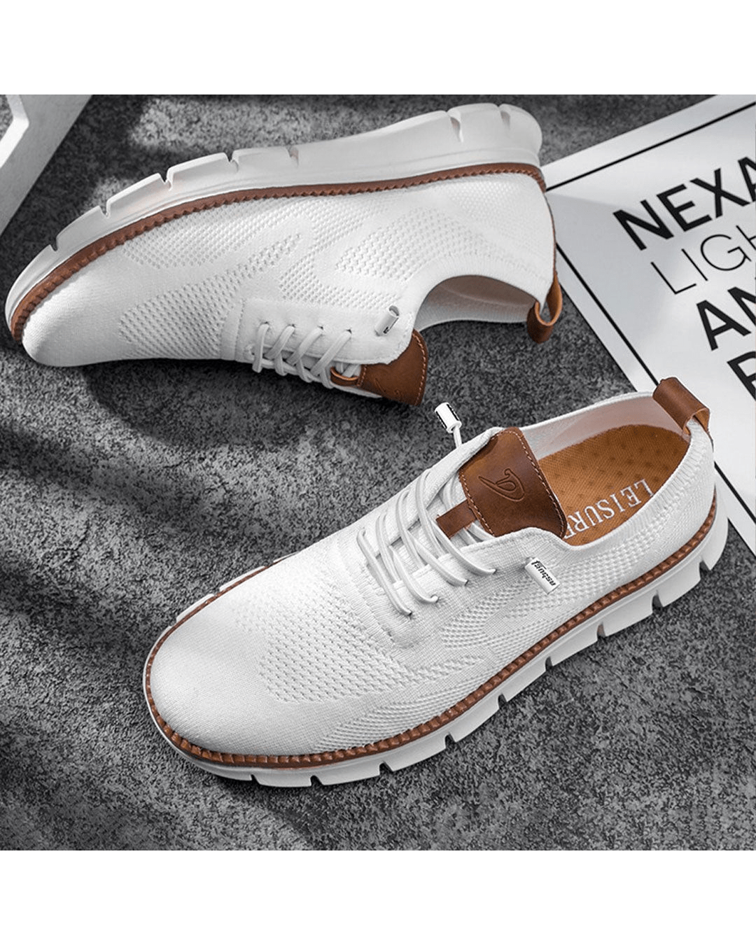 Men mesh sneakers lightweight breathable casual everyday
