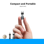 USB-C fast charging adapter 240W 540° rotating PD 5A universal compatibility
