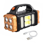 Solar emergency lantern 3-in-1 flashlight and powerbank, IP44 waterproof, 230g portable