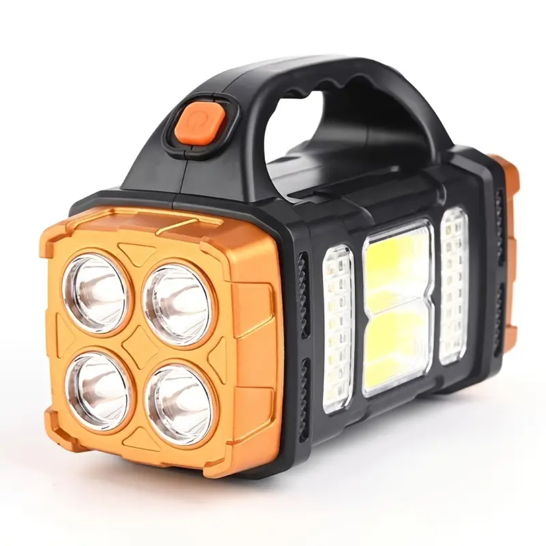 Solar emergency lantern 3-in-1 flashlight and powerbank, IP44 waterproof, 230g portable