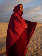 Oversized hoodie blanket for women, silky-soft wearable blanket in multiple colours
