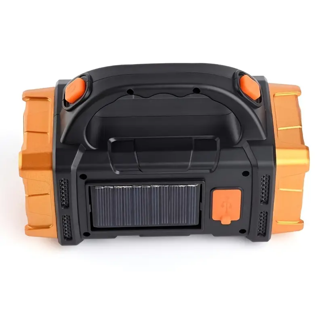 Solar emergency lantern 3-in-1 flashlight and powerbank, IP44 waterproof, 230g portable