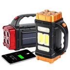 Solar emergency lantern 3-in-1 flashlight and powerbank, IP44 waterproof, 230g portable