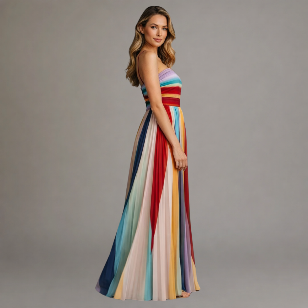Women's soft-touch maxi dress, longline breathable all-day wear