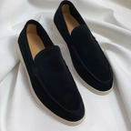 Men's slip-on loafers old money style, cushioned insole, sizes EU 39-46