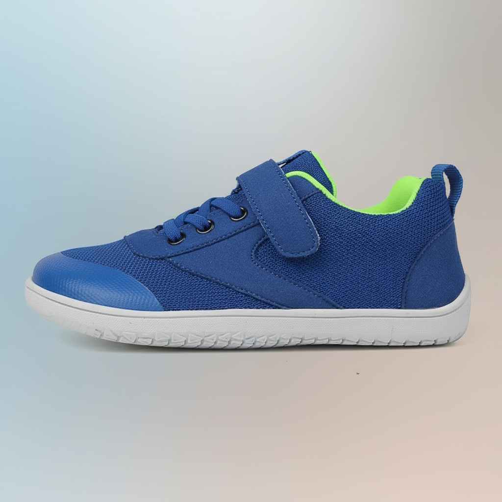 Kids barefoot sneakers breathable lightweight with anti-slip rubber sole