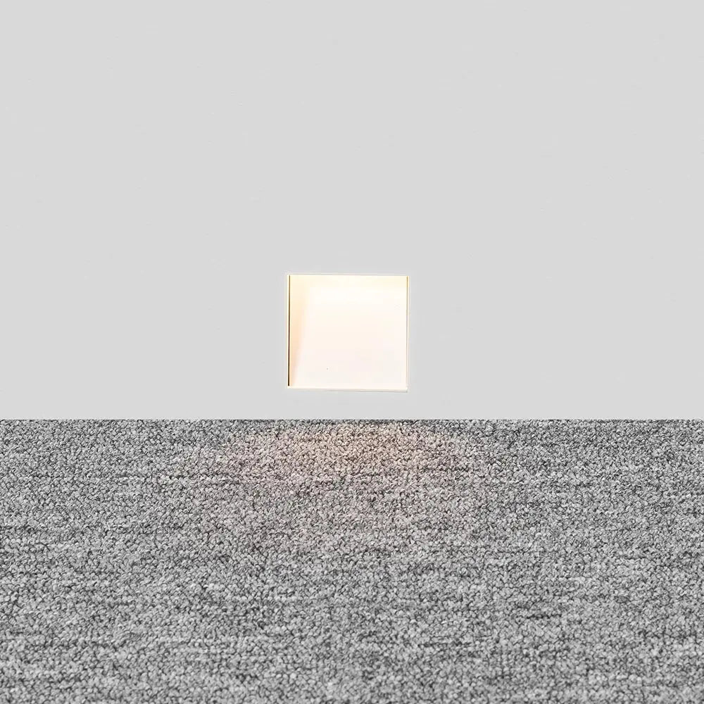 LED wall sconce nordic stair light stainless steel frameless sensor 1-light