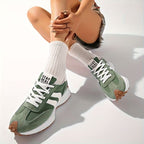 Women's platform sneakers with arch support and breathable upper, multi-color