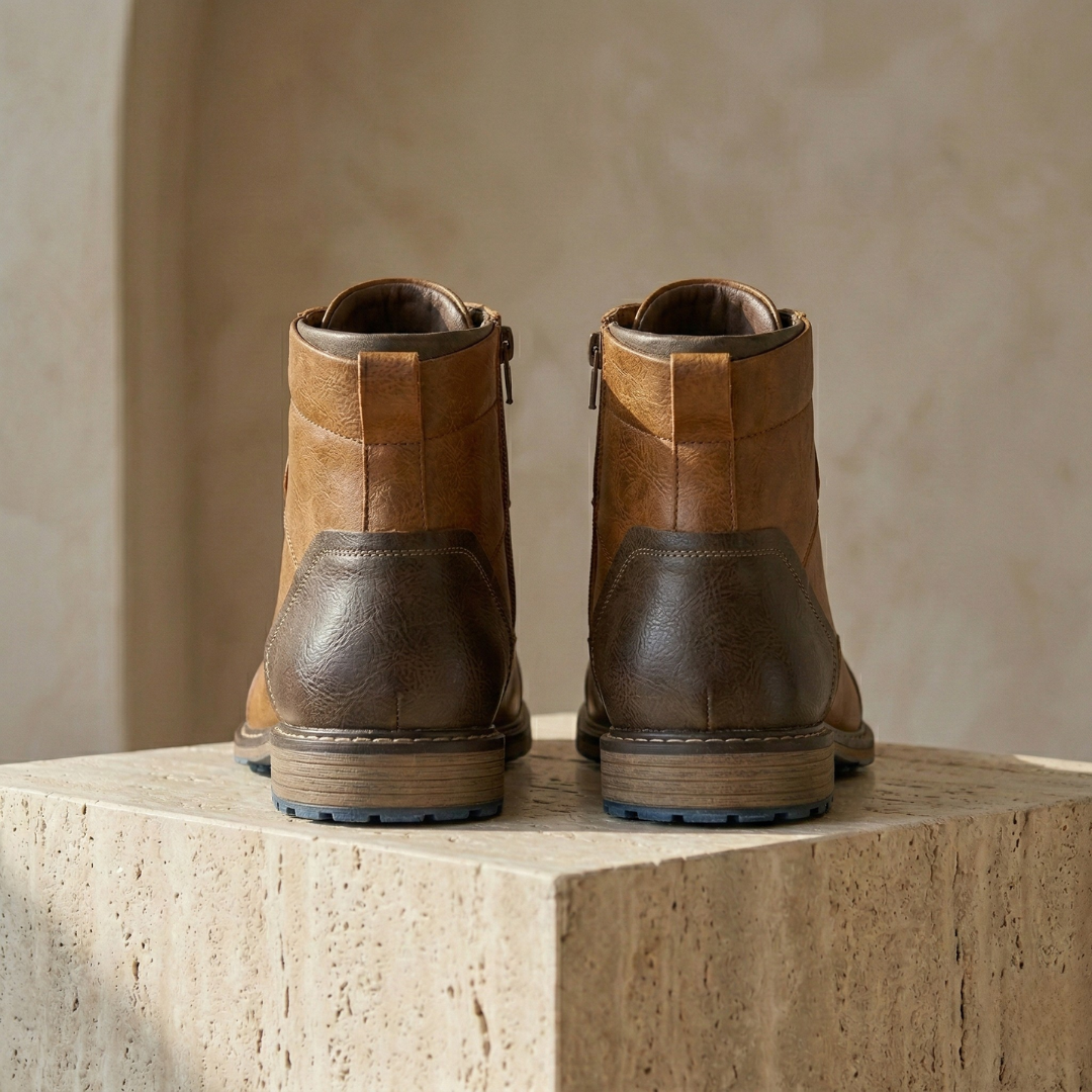 Men's Hiking Boots | Orthopedic Leather, Anti-Slip