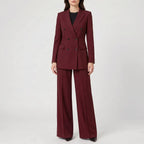 Women's pant suit 2-piece tailored fit office wear, blazer and trousers set