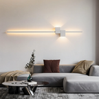 LED wall light minimalist aluminum indoor lamp warm white 3000K