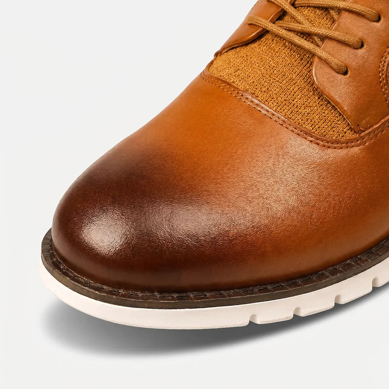 Men's Leather Lace Up Dress Shoes | Brown & Black