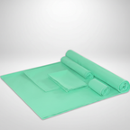 Microfiber towel set 3-in-1 fast drying compact for beach sport and travel