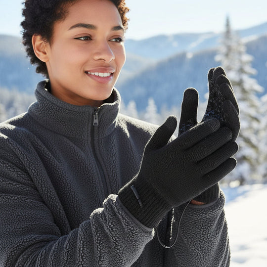 Heated Gloves - USB Rechargeable - Touchscreen & Non-Slip