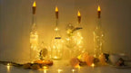 LED bottle lights battery-powered cork design 10 pack for Christmas and party decoration