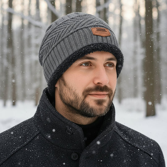 Zova – Double Winter Beanie with Warm Faux Fur Lining – Ultimate Protection Against the Cold