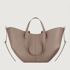 Women vintage tote bag large size in brown black and taupe