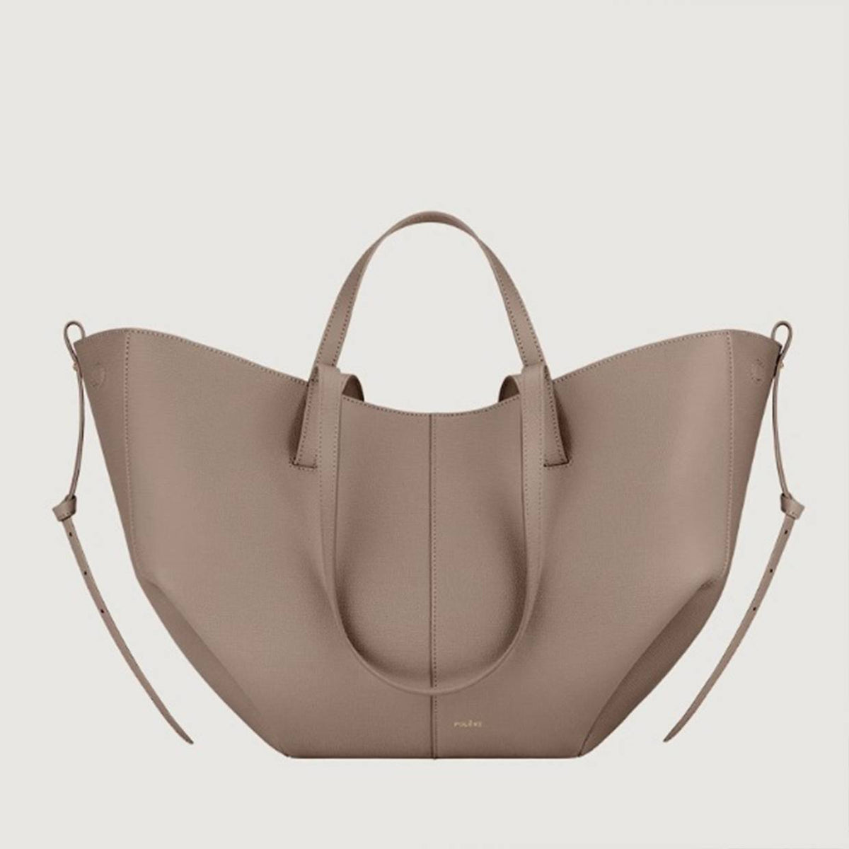 Women vintage tote bag large size in brown black and taupe