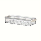 Refrigerator storage box food-safe PET container single and double layer