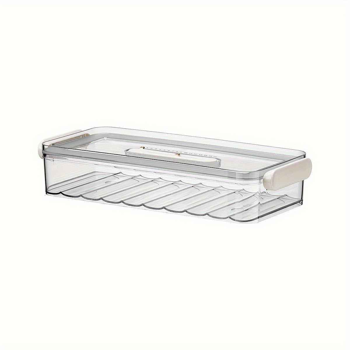 Refrigerator storage box food-safe PET container single and double layer