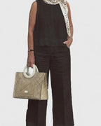 Women 2 Piece Lounge Set sleeveless relaxed fit matching top and bottoms