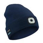 Bluetooth beanie with LED light, 3-in-1 built-in speaker and lighting, unisex