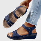 Women's orthopedic sandals with arch support and non-slip comfort sole