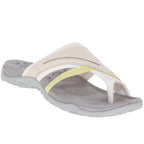 Women orthopedic slip-on slippers with arch support and honeycomb cushioned footbed