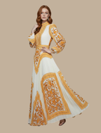 Women's pleated maxi evening dress, formal flowy style for weddings and events