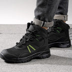 Steel toe safety shoes high top breathable mesh anti-puncture EU 36-48