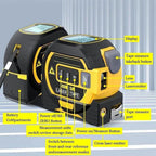 Laser tape measure 3-in-1 digital distance tool with infrared laser, 131FT to 197FT range