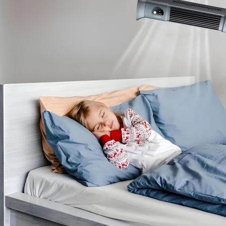 Portable air conditioner 3 speed compact quiet cooling fan for bedroom and office