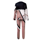 Women 2 piece lounge set O-neck sweater and wide leg drawstring pants