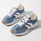 Women's platform sneakers with arch support and breathable upper, multi-color