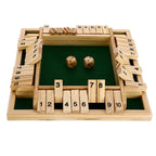 Family board game wooden addition strategy dice flaps ages 3+