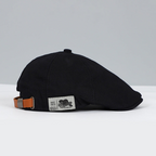 Men's adjustable beret in breathable fabric, unisex classic hat style