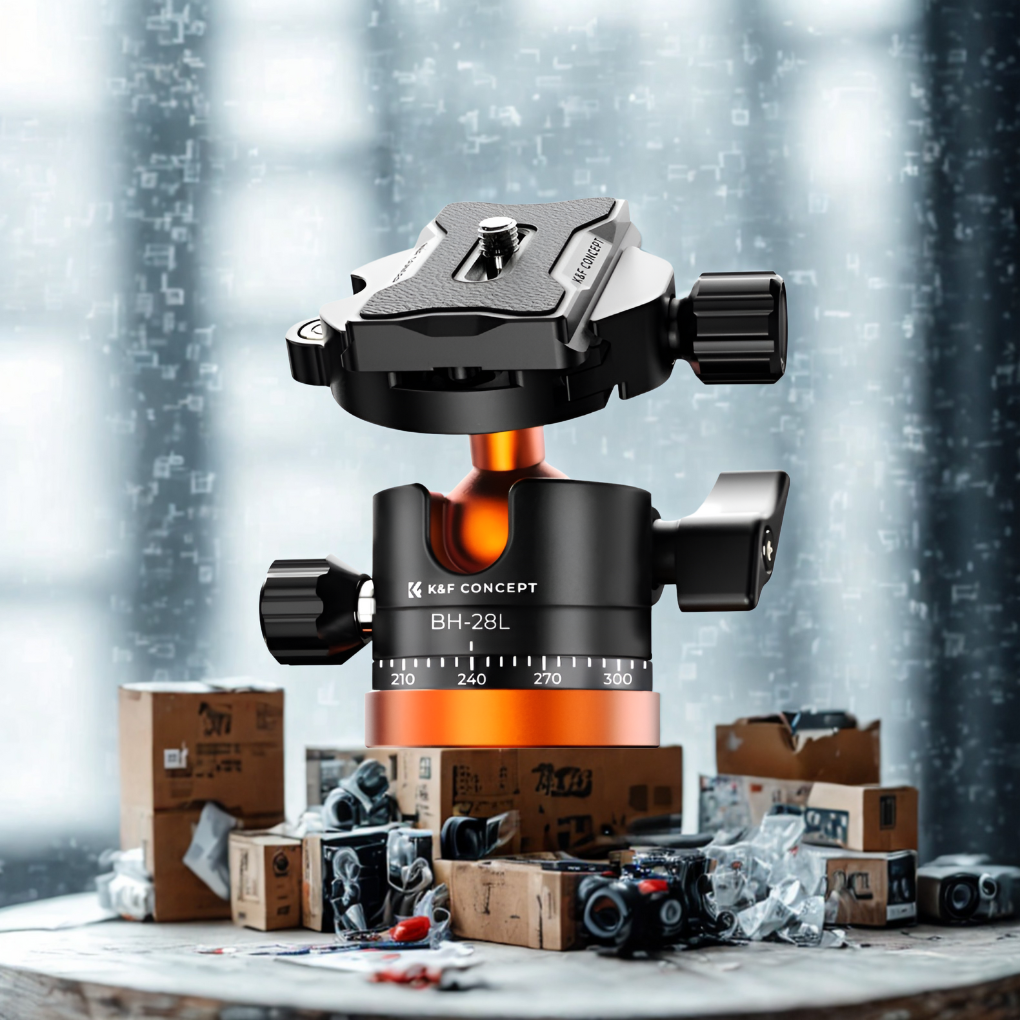 Aluminum camera tripod 67 inch portable with ball head for DSLR and mirrorless cameras