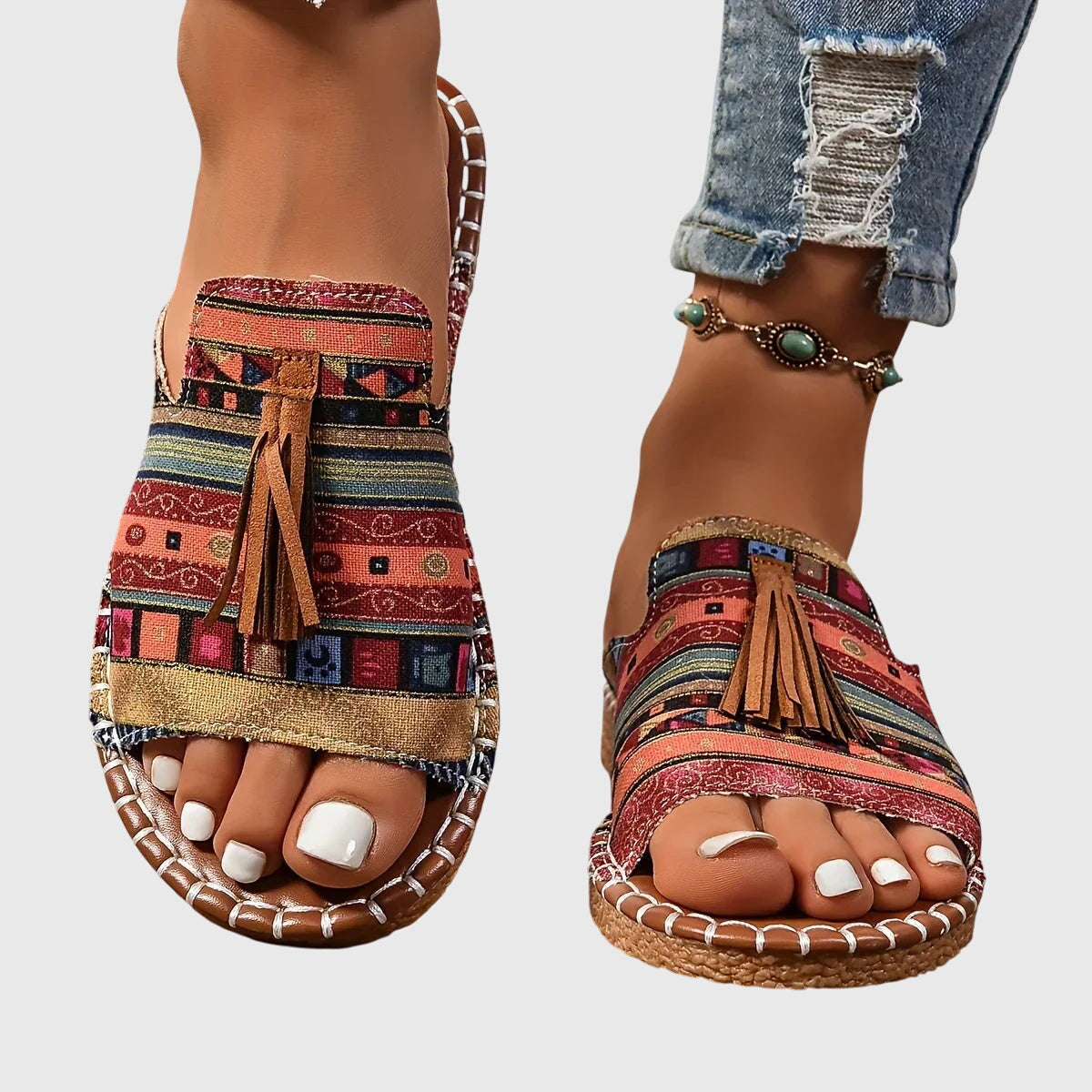 Hazel | Women Orthopedic Sandals Arch Support Adjustable Strap