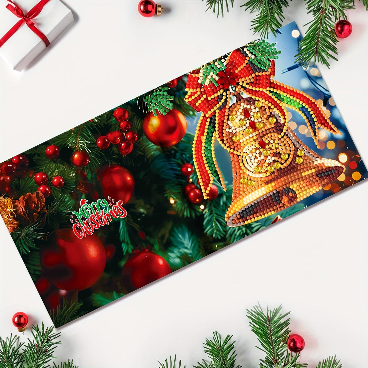 Diamond Painting Christmas Cards 12 Piece Snowman Reindeer Craft Kit