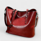 Women vintage structured shoulder bag with short handles in multiple colours