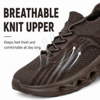 Walking sneakers wide toe box orthopedic flexible sole lace-up, available in 6 colours