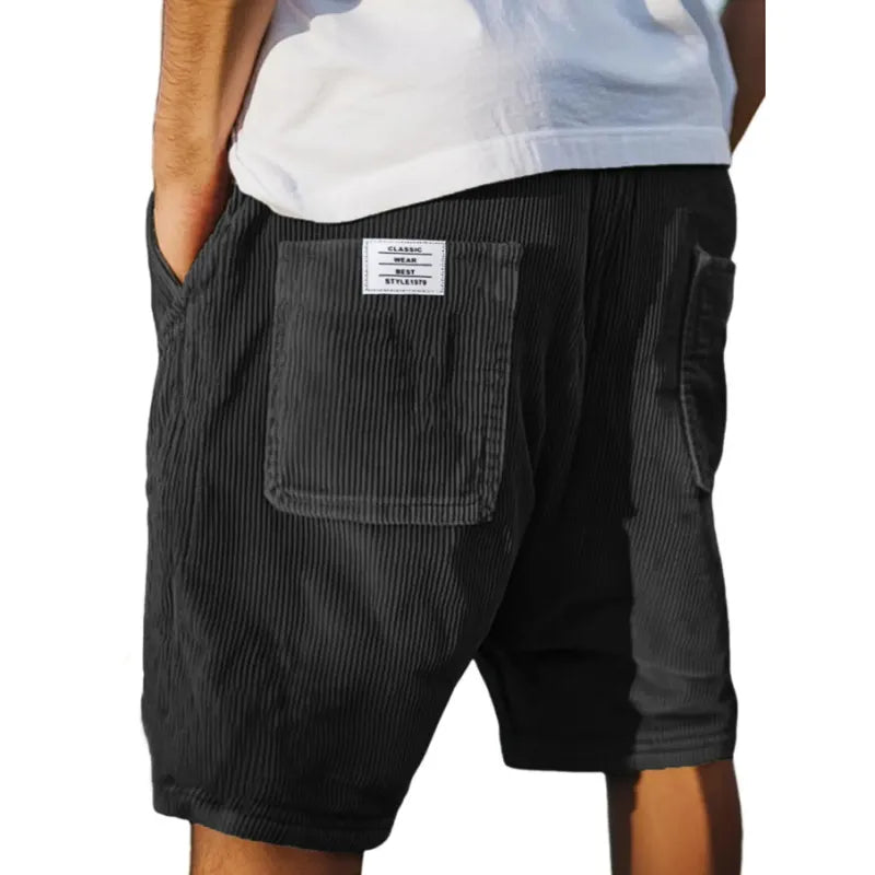 Women Shorts Textured Tailored Relaxed Fit Casual Style