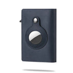 AirTag wallet RFID blocking slim card holder with money clip