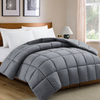 All-season ultralight duvet soft polyester reversible bedspread for bedroom